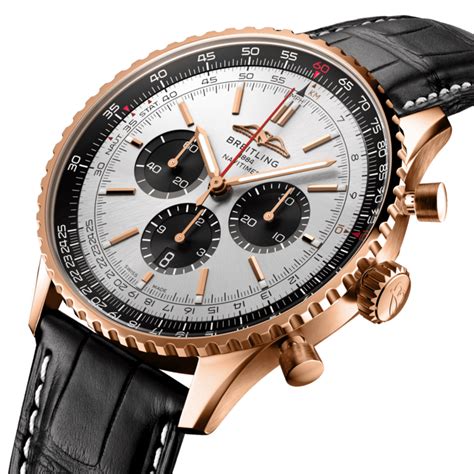 red gold breitling